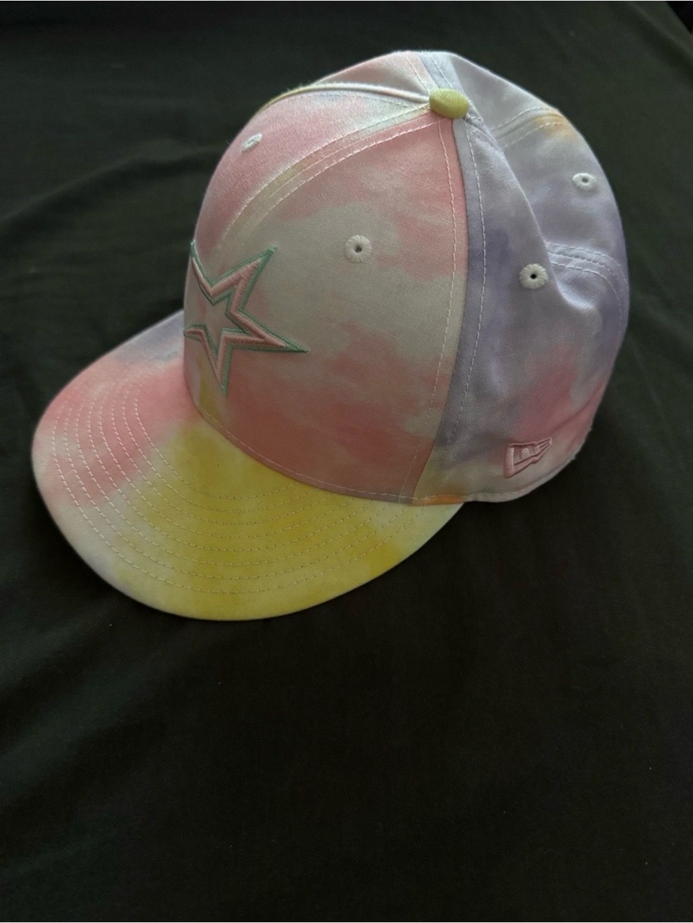 New Era Pink White Checkered 59FIFTY Fitted Hat